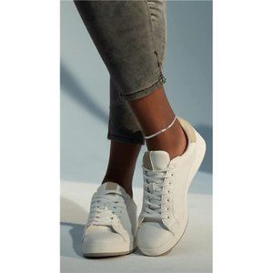 Sterling Silver Diamond-Cut Mariner Anklet for Women, Made in Italy